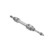 TCP1W - Air Cylinder Standard Type / Double Acting : Double Rod