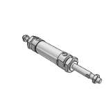 TCDMW - Standard Air Cylinder Built-in Magnet / Double Acting : Double Rod