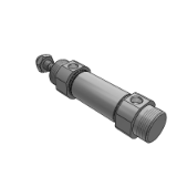 TCM2 - Air Cylinder Standard Type/Double Acting : Single Rod